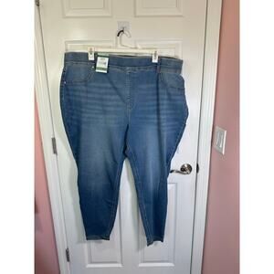 Terra and sky stretchy jeans size 4x